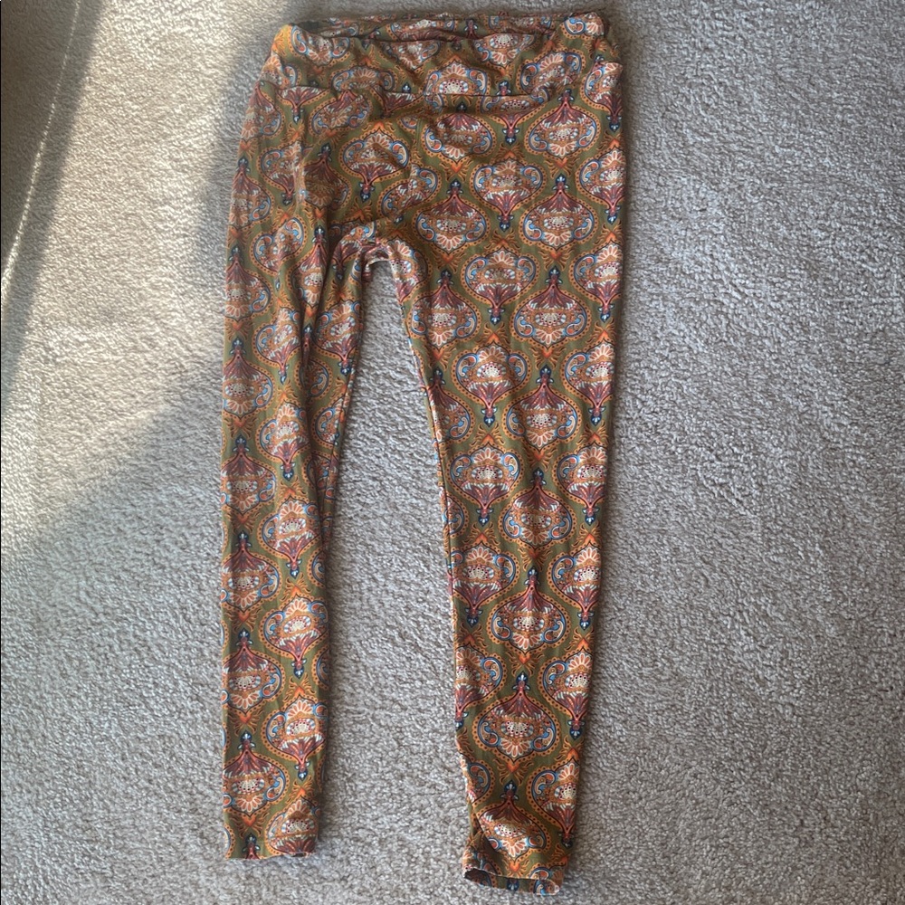 LuLaRoe Multicolor Paisley Leggings